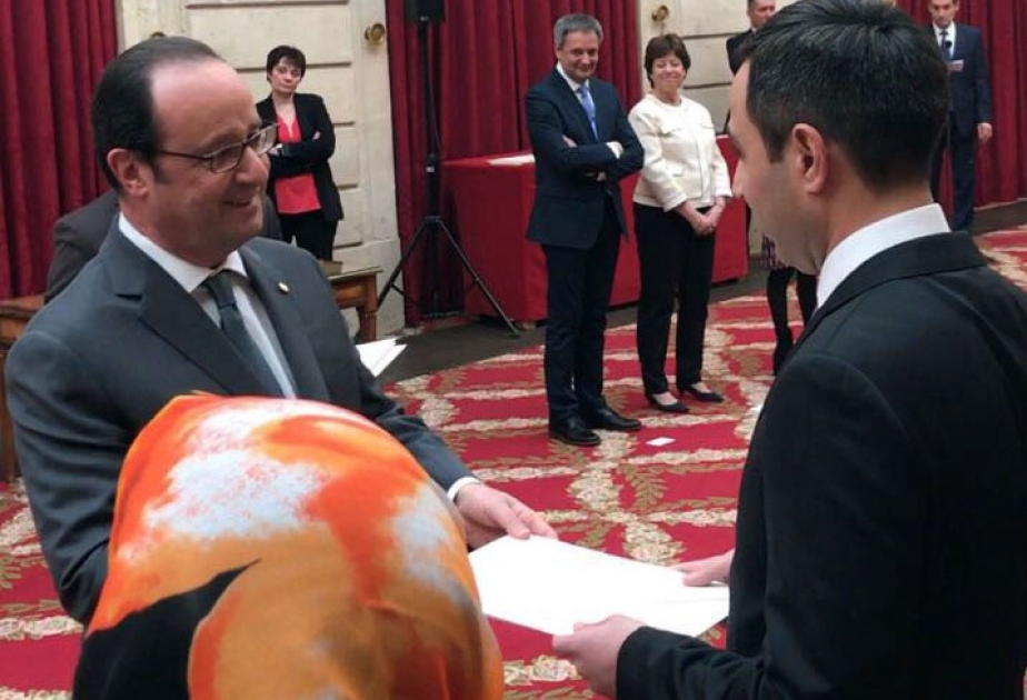 L’ambassadeur d’Azerbaïdjan en Espagne remet ses lettres de créance au coprince d’Andorre