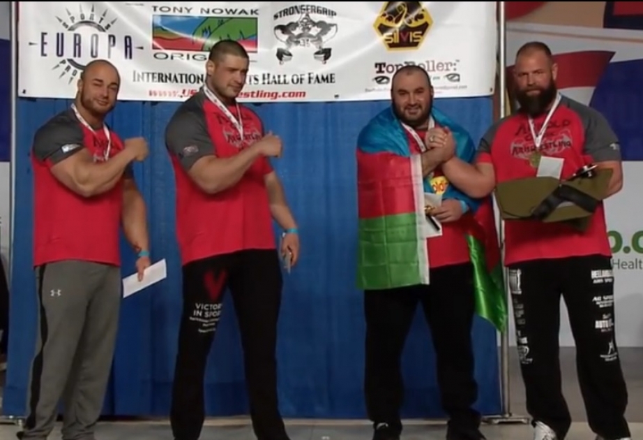 Azərbaycan idmançısı qol güləşi üzrə “Arnold Challenge” turnirində gümüş medal qazanıb
