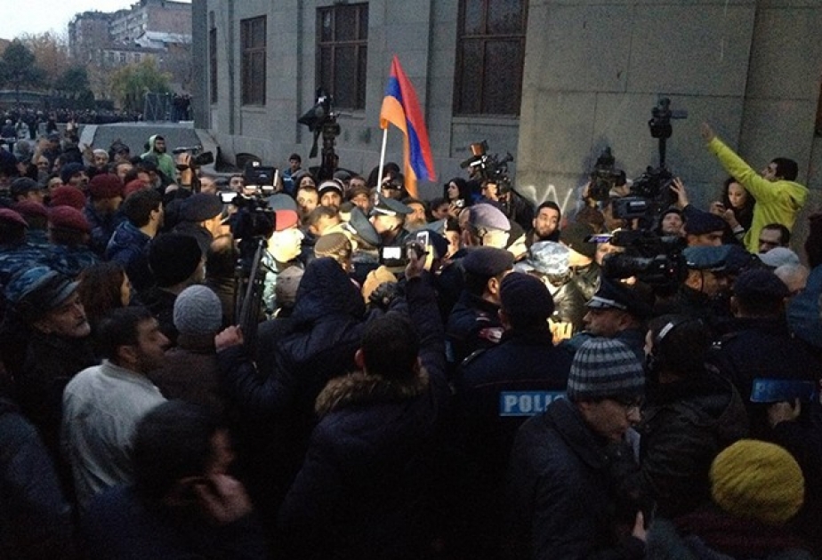 تصاعد حدة الاحتجاجات الاجتماعية مع توسع جغرافيا في أرمينيا المنحطة كليّا