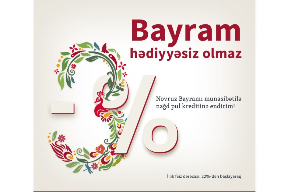 Kapital Bank по случаю Новруз проводит льготную акцию