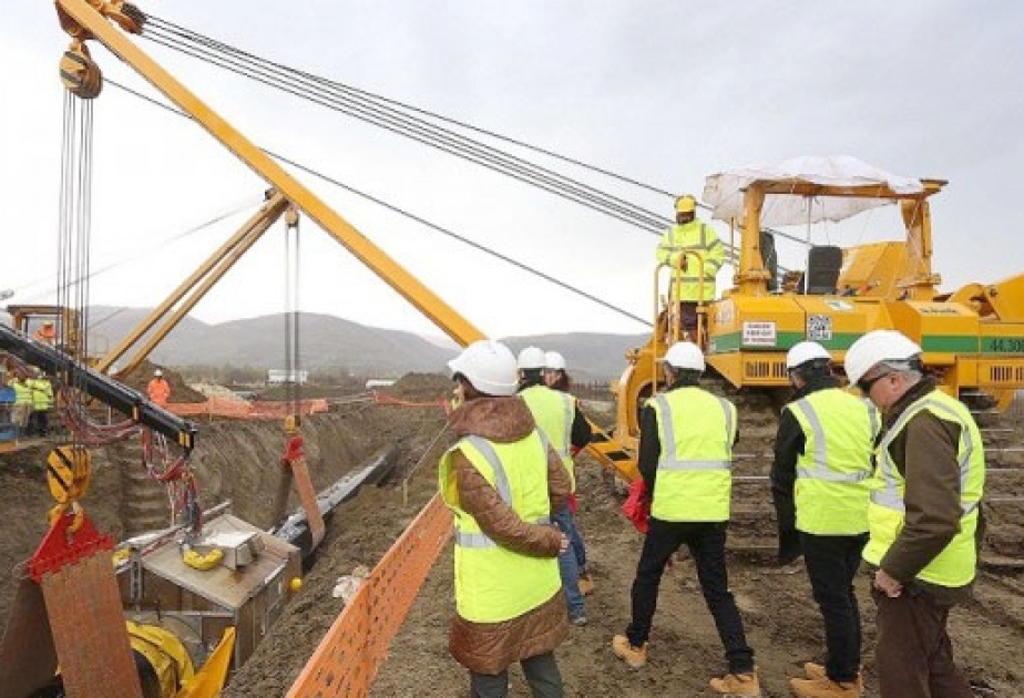 TAP : 50 km de tubes soudés en Albanie