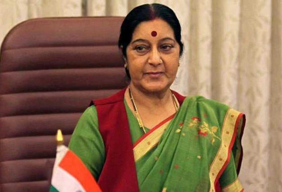 Sushma Swaraj: Azerbaijan, India enjoy successful cooperation in various areas