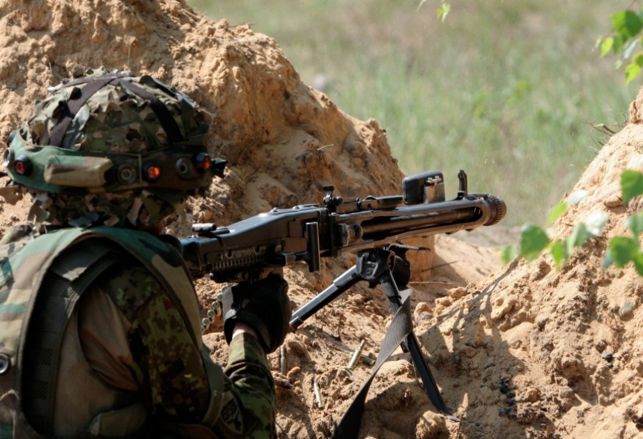 Armenian armed units violated ceasefire with Azerbaijan 124 times throughout the day