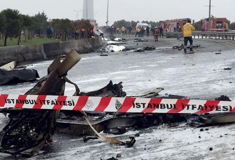 Fünf Tote bei Hubschrauber-Absturz in Istanbul