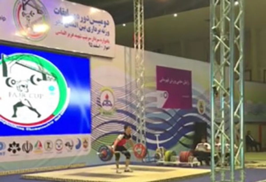 Azerbaijani weightlifter wins bronze at International Fajr Cup