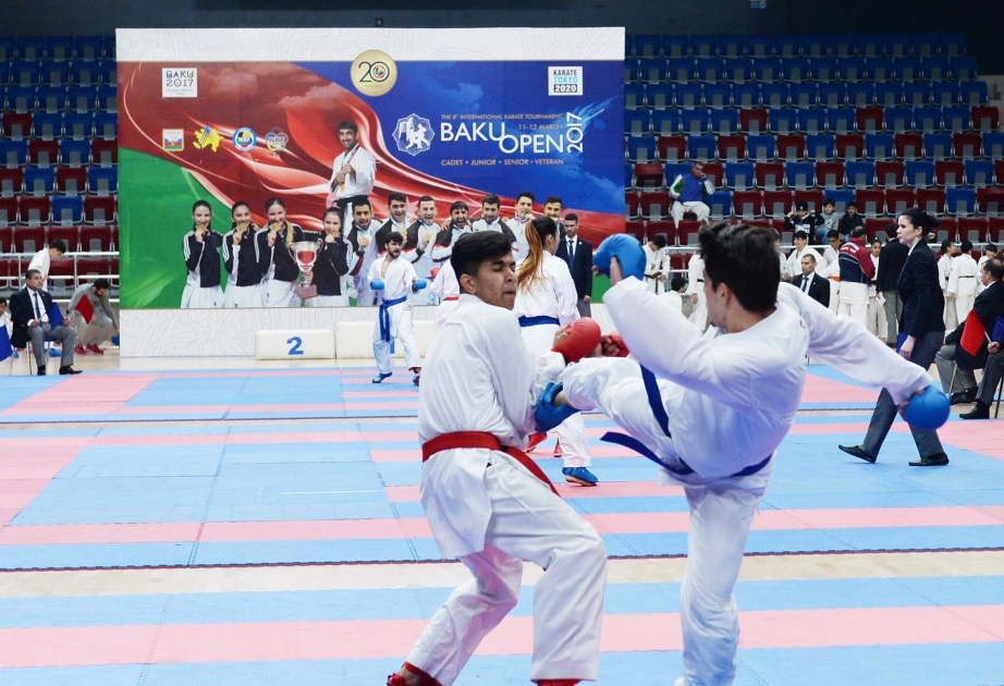 Azerbaijani karate fighters win five medals on first day of Baku Open VIDEO