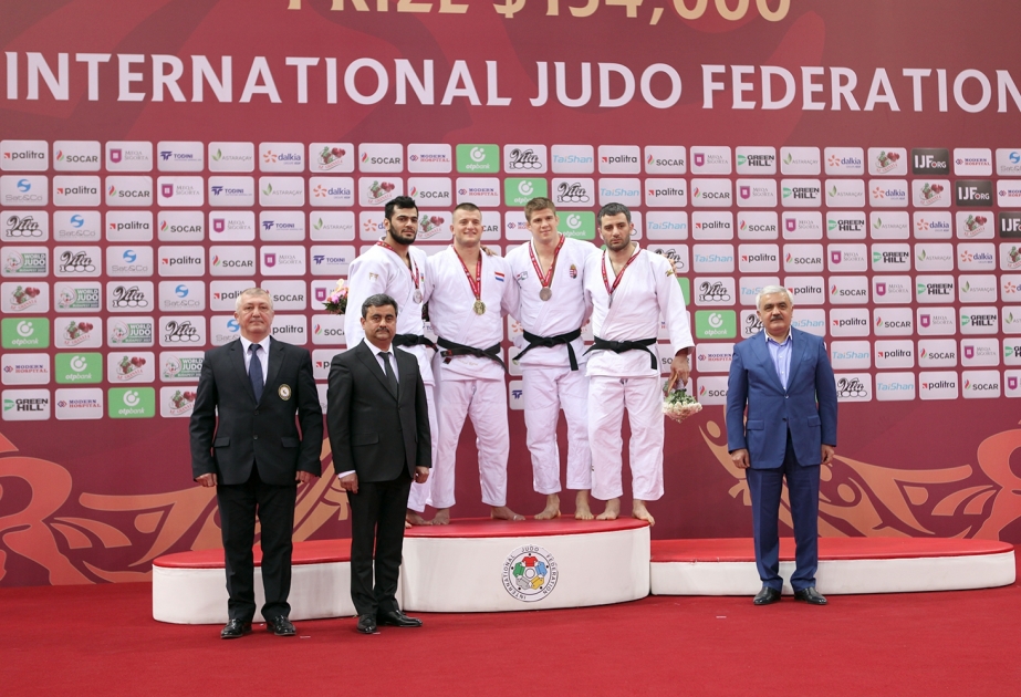 Azərbaycan cüdo yığması “Böyük dəbilqə” turnirində 7 medalla ümumi komanda hesabında ikinci yeri tutub