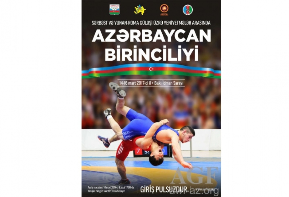 Sərbəst və yunan-Roma güləşi üzrə Azərbaycan birinciliyinə start verilib