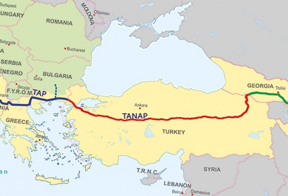 Over 75 percent of “TANAP” project for delivery of Azerbaijani gas to Turkey completed