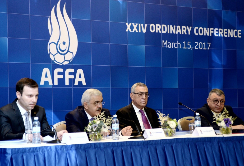 Bakıda AFFA-nın XXIV konfransı keçirilib VİDEO