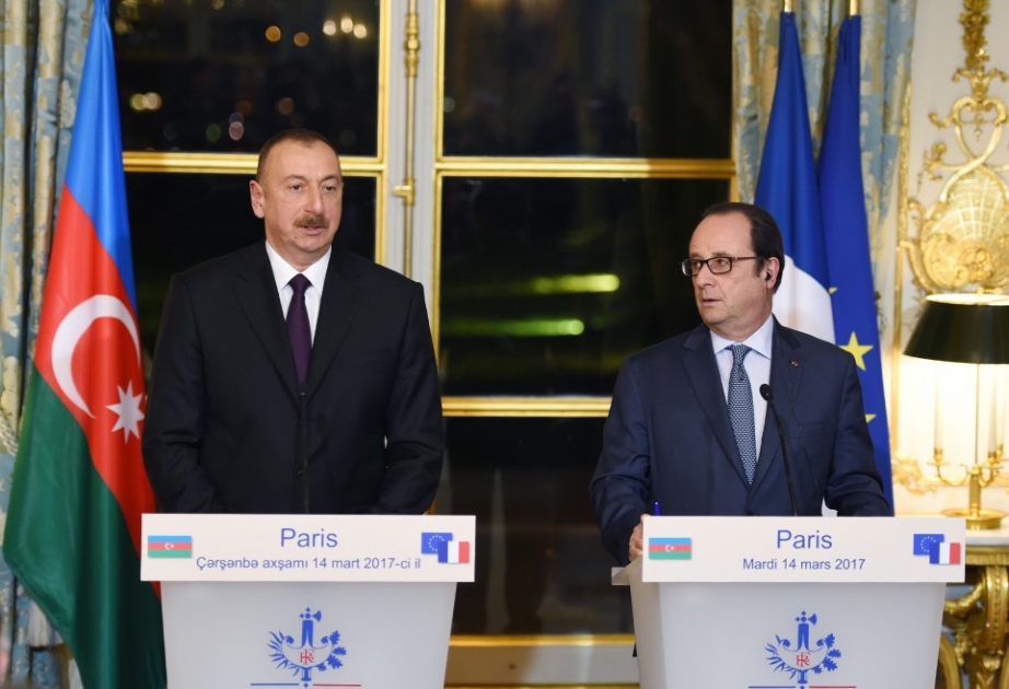 Even more French companies can work in Azerbaijan as contractors, President Ilham Aliyev