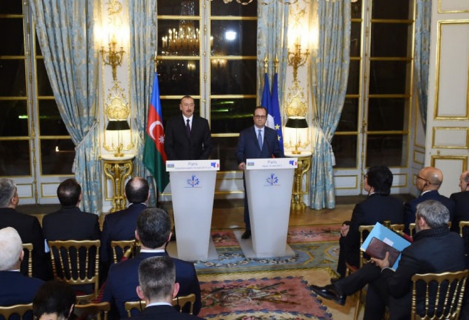 Francois Hollande: Azerbaijan and France enjoy good relations in many areas