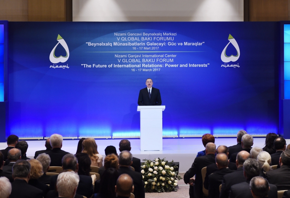 5th Global Baku Forum kicked offPresident Ilham Aliyev attended opening ceremony VIDEO