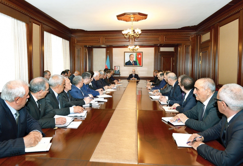 Meeting of Political Council of New Azerbaijan Party Nakhchivan Autonomous Republic Branch held
