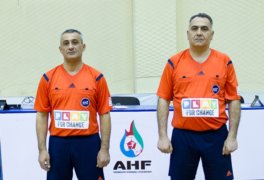 Azerbaijani handball referees to control Slovakian HKM Sala vs Dutch JMS Hurry-Up match