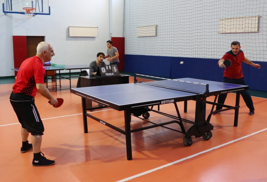 FHN-in qurumları arasında stolüstü tennis üzrə çempionat keçirilib
