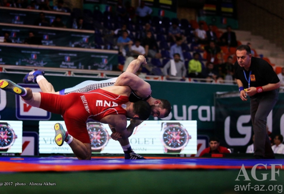 Azerbaijani Greco-Roman wrestlers win World Cup silver