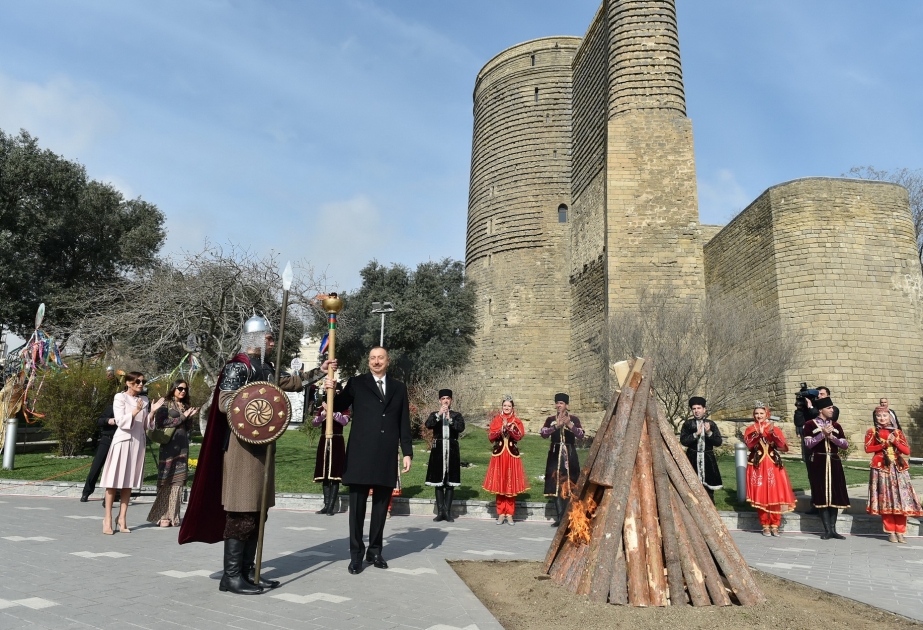 Le président Ilham Aliyev participe aux festivités organisées à l’occasion de la fête de Novrouz VIDEO