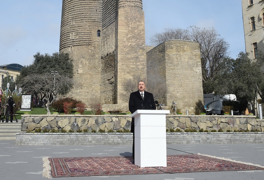 We brought our philosophy to international cooperation, President Ilham Aliyev