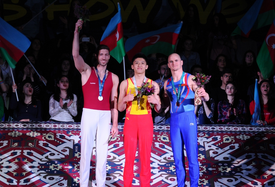 Bakıda idman gimnastika üzrə dünya kuboku yarışlarına yekun vurulub