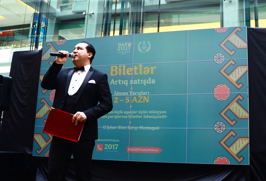 Tickets for Baku 2017 Islamic Solidarity Games go on sale