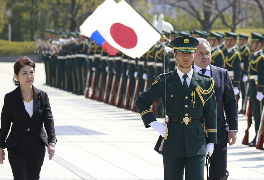 Japan’s Defense Minister expressed his protest against the deployment of troops in the Kuril Islands