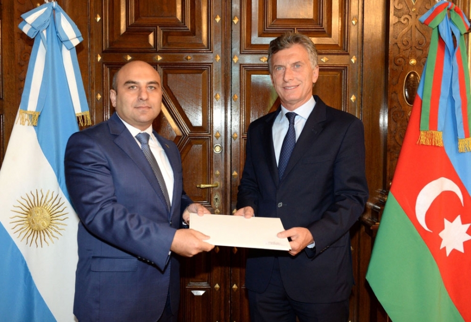 L’ambassadeur d’Azerbaïdjan en Argentine a remis ses lettres de créance au président de la République