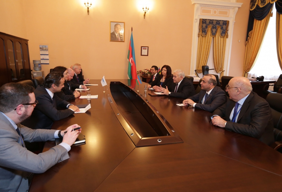 Milli Məclisin sədri Sankt-Peterburqda ATƏT-in Parlament Assambleyasının prezidenti ilə görüşüb