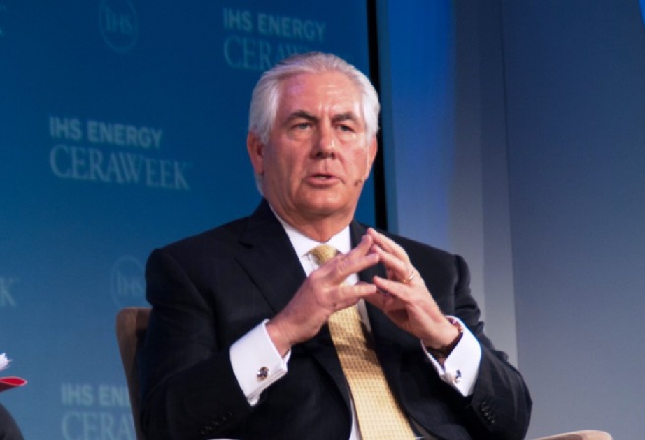 Reks Tillerson: ABŞ Azərbaycanın öz iqtisadiyyatını şaxələndirmək istiqamətində səylərini dəstəkləyir