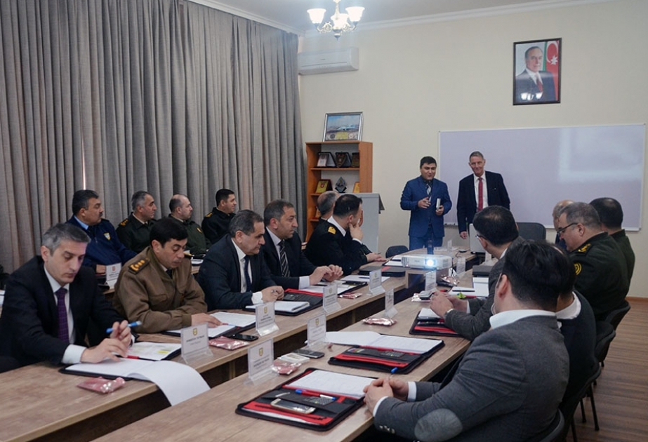 Hərbi Akademiyada ikitərəfli əməkdaşlıq proqramı çərçivəsində görüş keçirilib