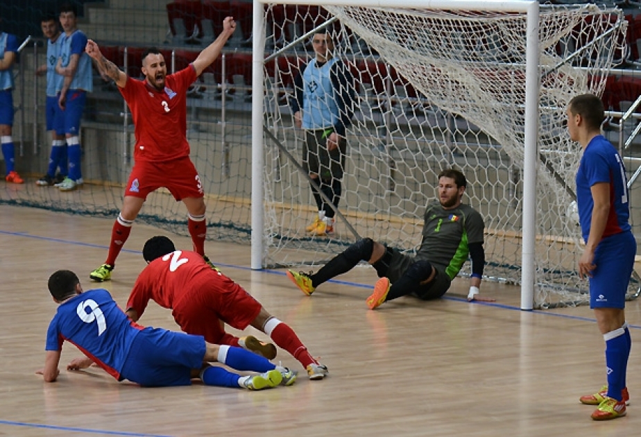 Futzal üzrə Azərbaycan millisi Moldova yığmasına qalib gəlib