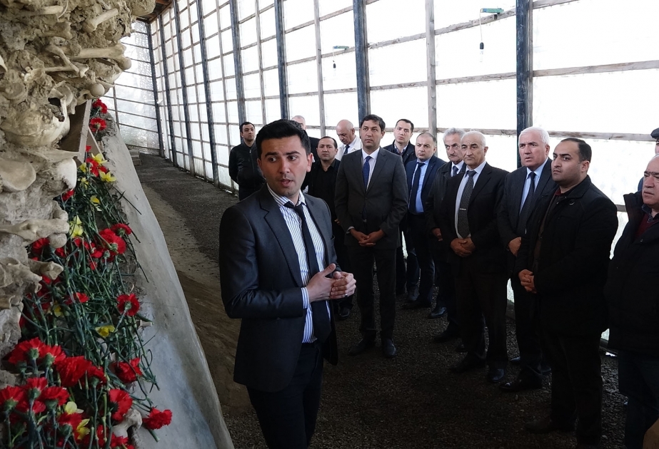 FHN-in əməkdaşları Quba Soyqırımı Memorial Kompleksini ziyarət ediblər VİDEO