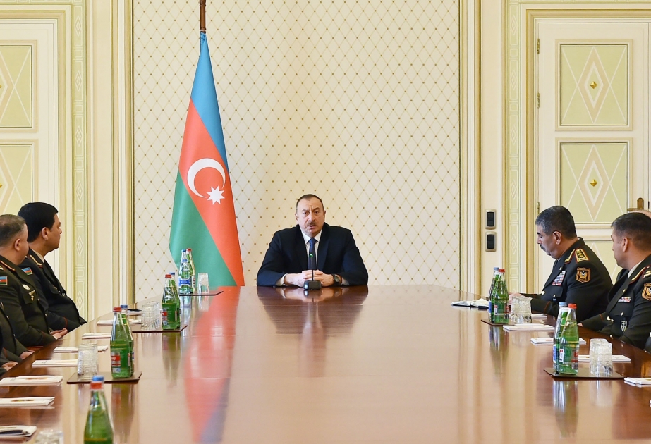 President Ilham Aliyev: April battles have almost destroyed the ideological foundations of Armenia