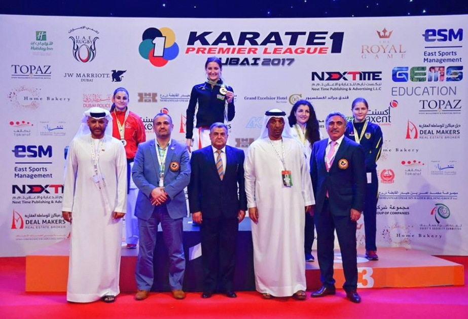 İrina Zaretska karate 1 premyer liqasında qızıl medal qazanıb