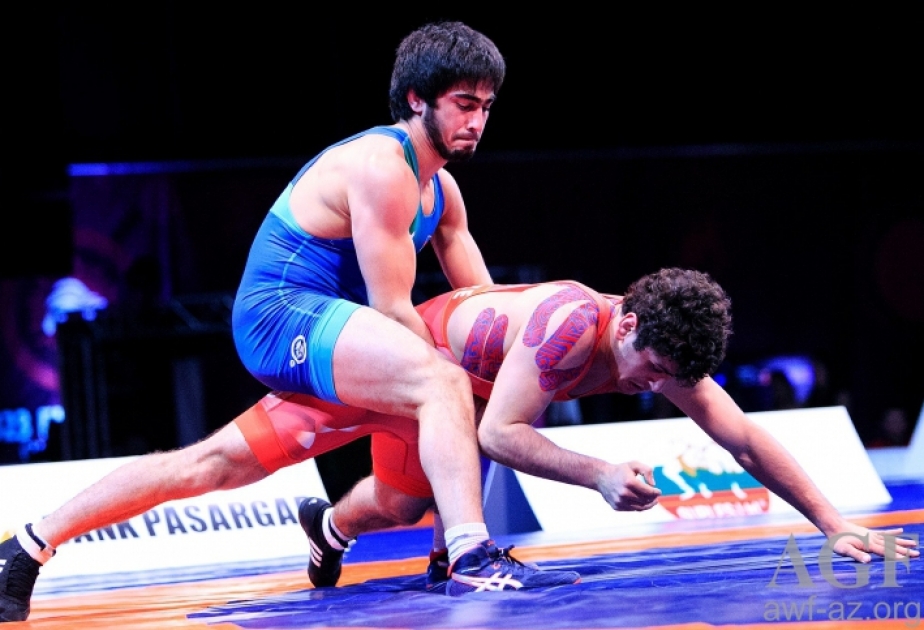 Azerbaijani Greco-Roman wrestlers rank 3rd in medal table of U23 Senior European Championships
