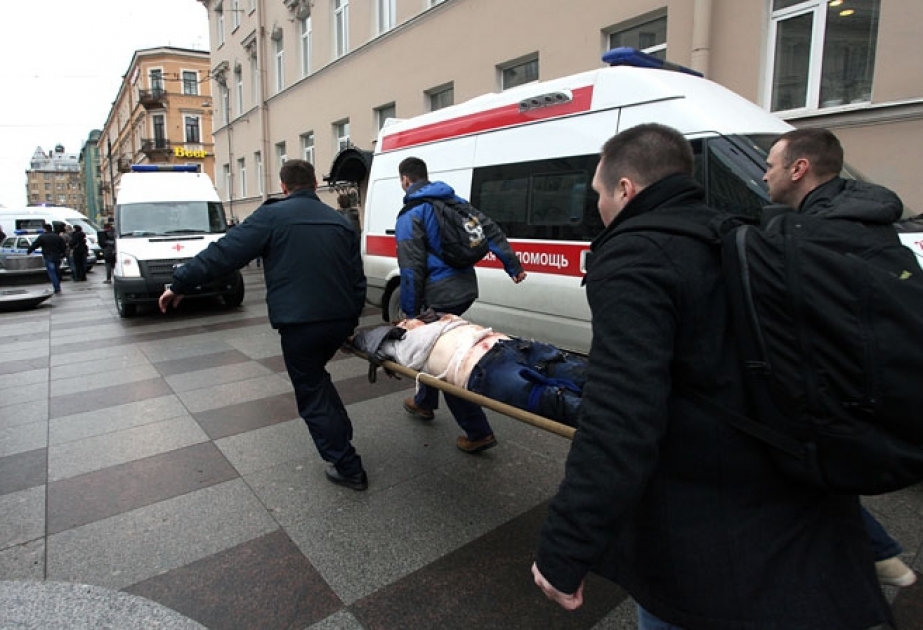 Peterburq metrosunda partlayış nəticəsində ölənlərin sayı 14 nəfərə çatıb VİDEO