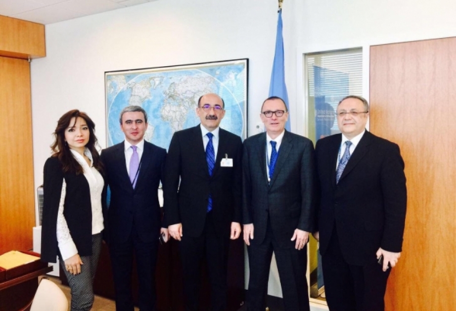 Azerbaijan`s Minister of Culture and Tourism holds several meetings in US