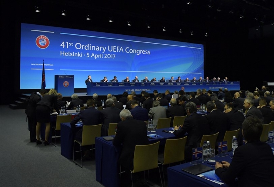 Helsinkidə UEFA-nın 41-ci Konqresi keçirilir