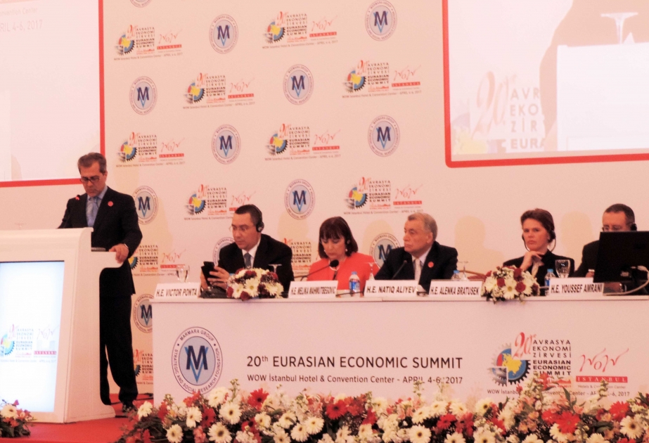 XX. Eurasischer Wirtschaftsgipfel in Istanbul begonnen
