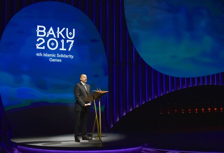 “Bakı-2017” IV İslam Həmrəyliyi Oyunlarının su səyahəti Xəzərdən başlandı  Azərbaycan Prezidenti İlham Əliyev mərasimdə iştirak edib YENİLƏNİB-3 VİDEO