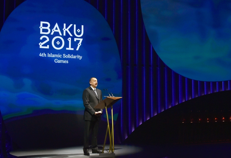 Водное путешествие IV Игр исламской солидарности «Баку-2017» началось с Каспия  В церемонии принял участие Президент Азербайджана ОБНОВЛЕНО-3 ВИДЕО