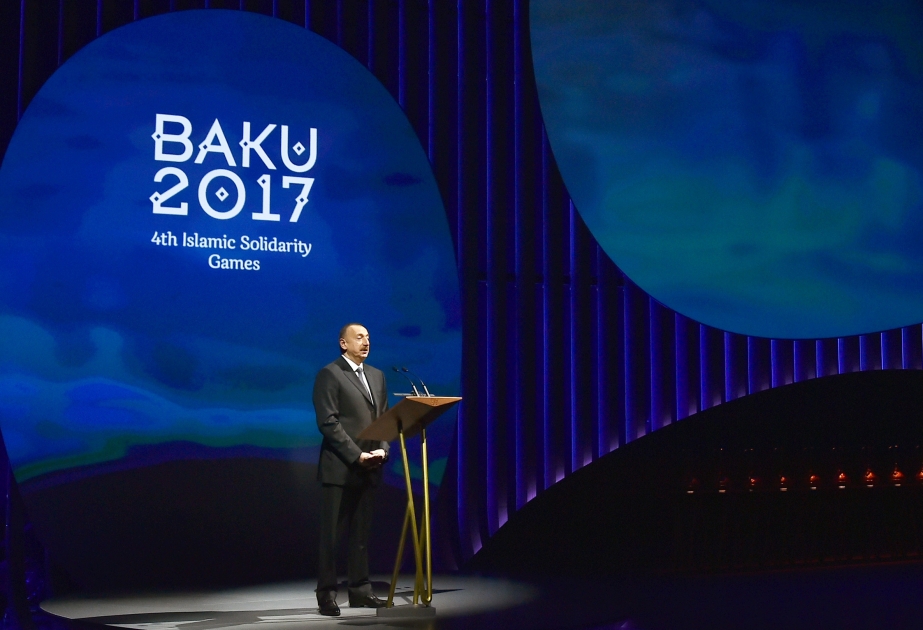 Wassertour der IV. Islamischen Spiele der Solidarität "Baku-2017" startet vom Kaspi VIDEO