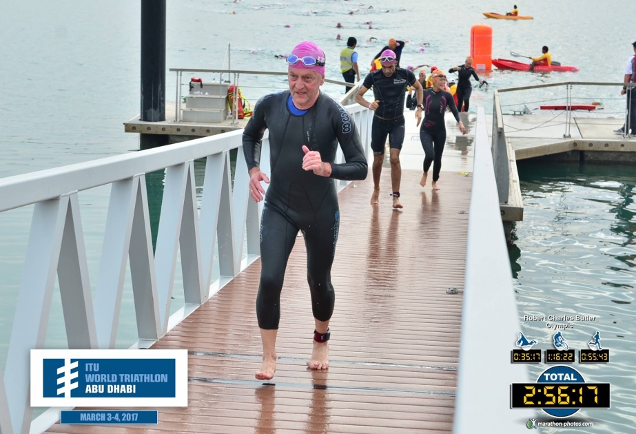 “Azəravtoyol”un nümayəndəsi Əbu-Dabidə Beynəlxalq Triatlon Çempionatının qalibi olub