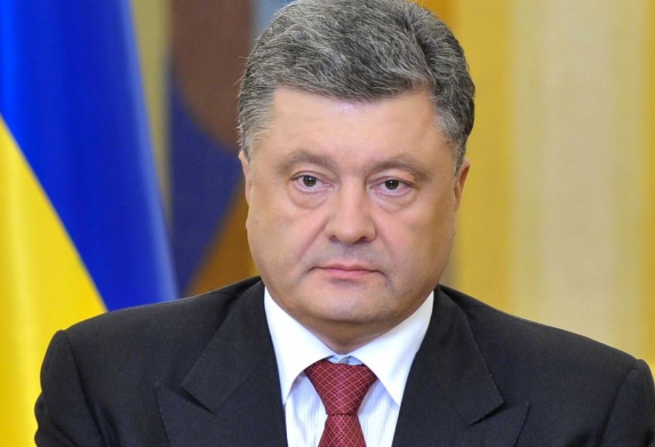 Petro Poroşenko: Ukrayna və Azərbaycan arasında əməkdaşlıq strateji tərəfdaşlıq səviyyəsindədir