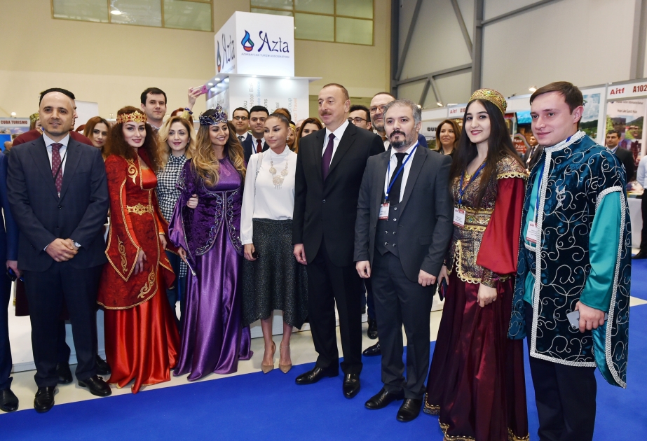 Prezident İlham Əliyev “AITF-2017” XVI Azərbaycan Beynəlxalq turizm və səyahətlər sərgisi ilə tanış olub YENİLƏNİB VİDEO