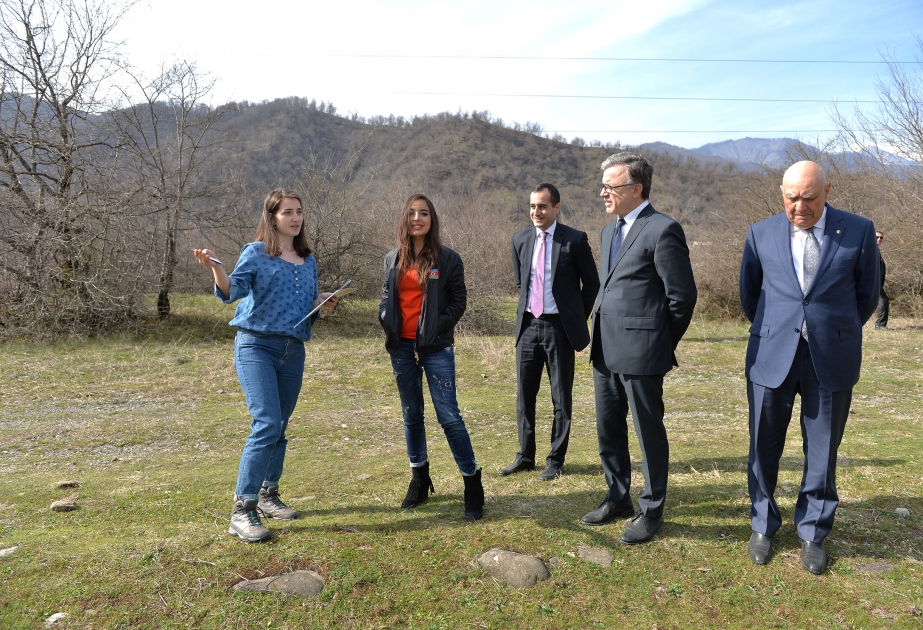Leyla Aliyeva visits Shahdag National Park