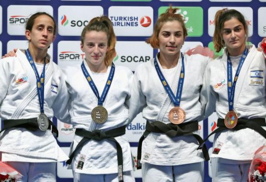 Azerbaijani female judo fighter wins Grand Prix bronze in Antalya
