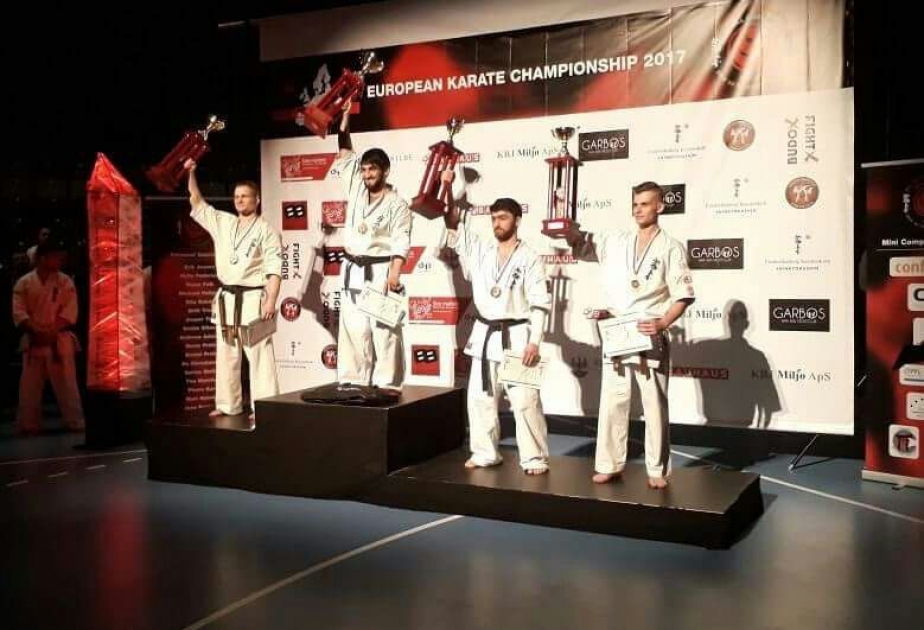 Azərbaycan idmançısı kyokuşin karate üzrə Avropa çempionu adına sahib olub