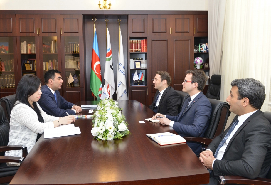 TIKA Coordinator visits Baku Higher Oil School