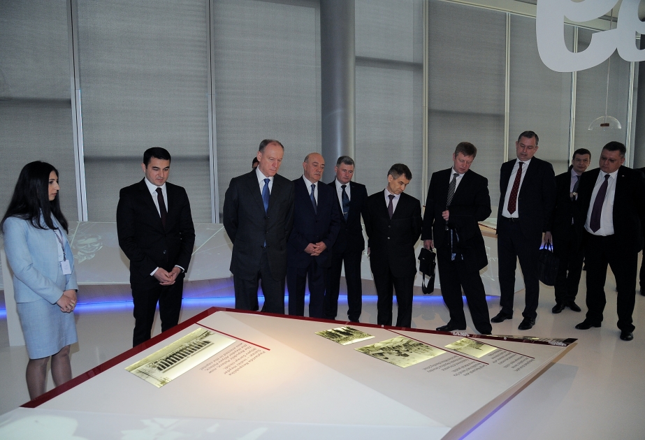 Generalsekretär des Sicherheitsrates der Russischen Föderation besucht Heydar Aliyev Center